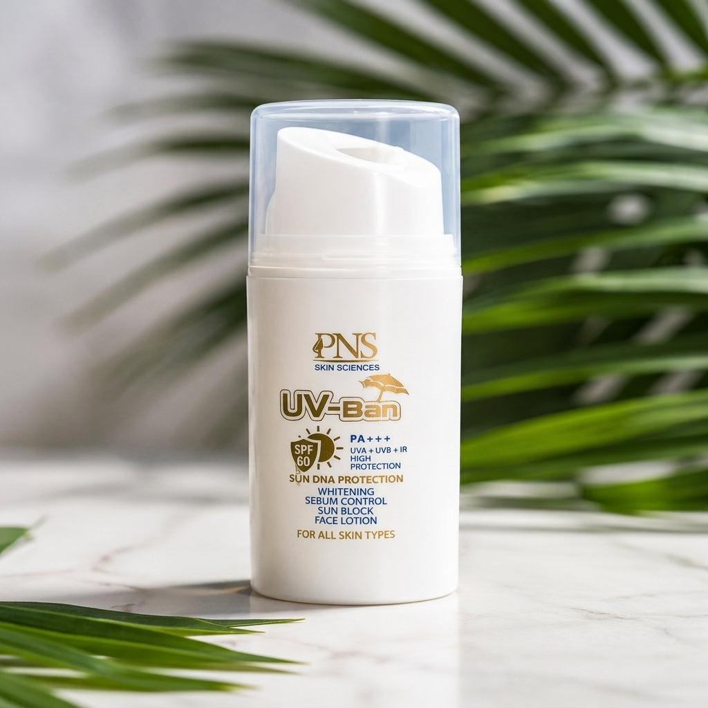 UV Ban Sunscreen & Sunblock SPF 60 PA+++ | Brightening & Matte Finish
